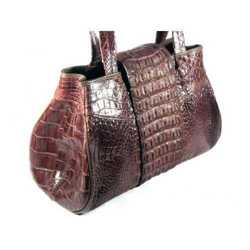 Luxury-Quality Crocodile Leather Elegant Lady's Handbag Best Deal in US.